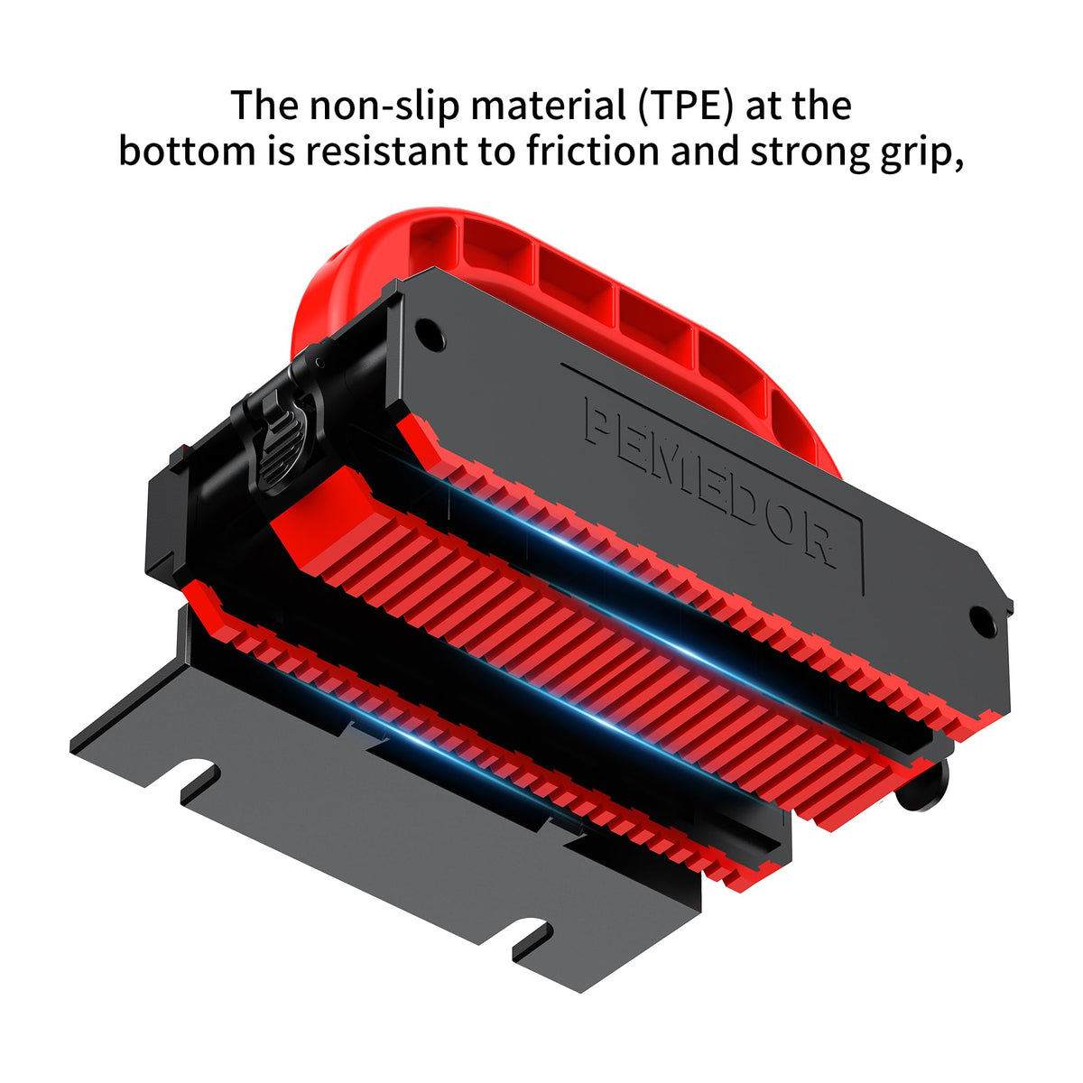 PEMEDOR Push Block — Adjustable Safety Pusher for Table Saw, Router Table, Jointer & Band Saw