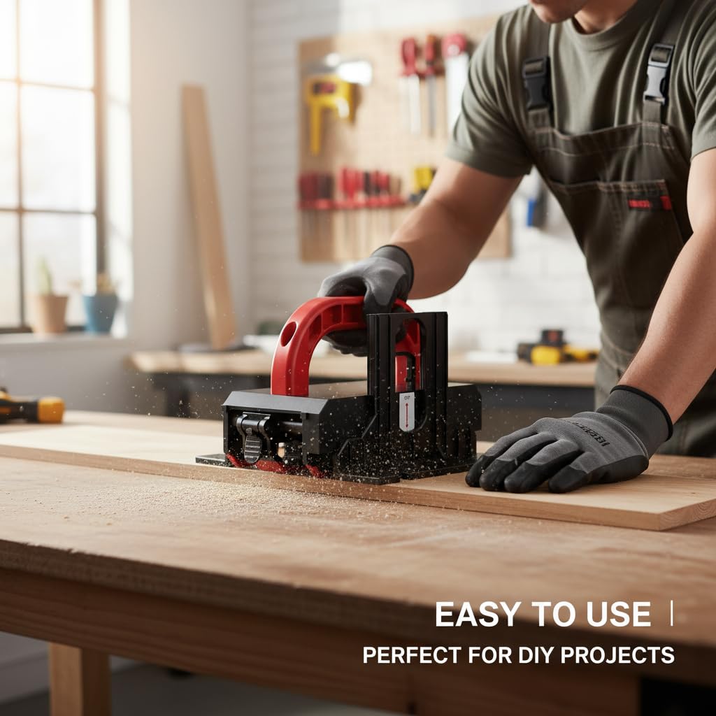 PEMEDOR Push Block — Adjustable Safety Pusher for Table Saw, Router Table, Jointer & Band Saw