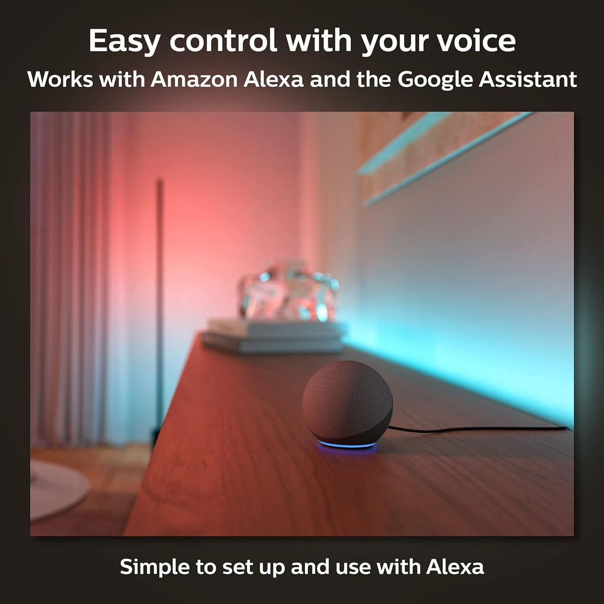 Philips Hue Gradient Ambiance Light Strip Base Kit — 6 ft Bluetooth