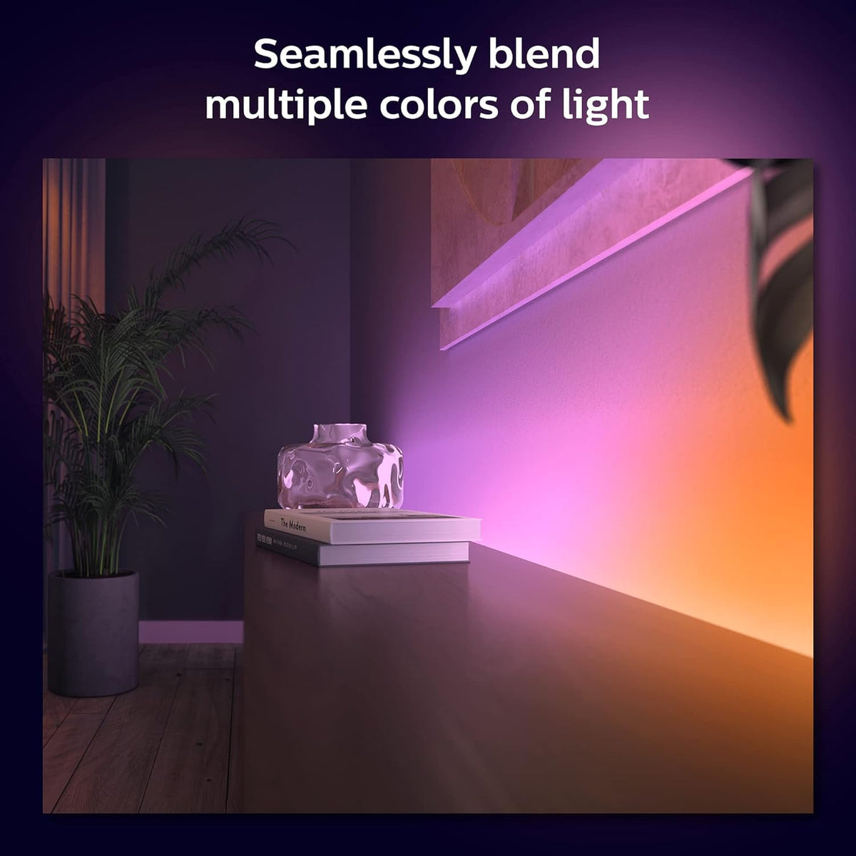Philips Hue Gradient Ambiance Light Strip Base Kit — 6 ft Bluetooth