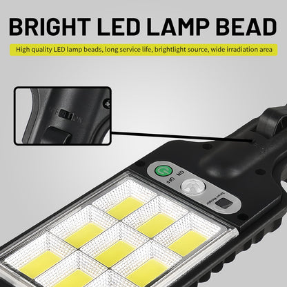 PLMOKJD Solar Wall Lights Outdoor – Wide-Angle Flood, Motion Sensor, IP66, Dusk-to-Dawn, Remote Control