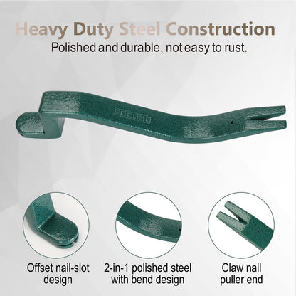 POCORO Roof Shingles Remover Tool – Nail Puller & Shingle Installer