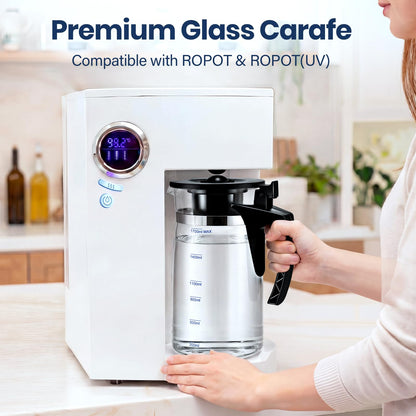 Potchen Replacement Carafe for Bluevua RO100ROPOT-Lite – Borosilicate Glass