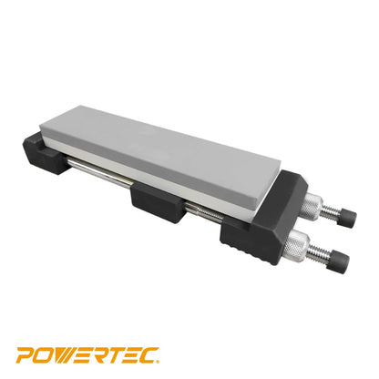 POWERTEC Sharpening Stone Holder – Adjustable 5.5-to-9-Inch | Non-Slip Base for Secure Knife Sharpening