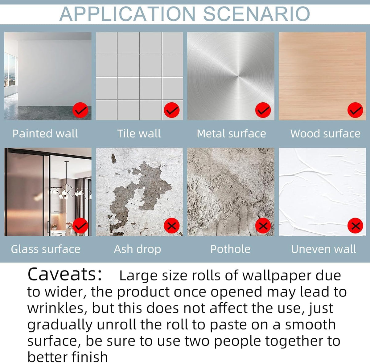 practicalWs Marble Wallpaper - Self-Adhesive PVC, 23.6 x 118 in, Real Marble Look
