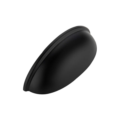Ravinte 10 Pack 3-Inch Flat Black Drawer Pulls – Cabinet Cup Pulls with 3 Inch Hole Center