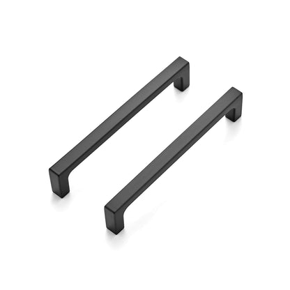 Ravinte 15-Pack Solid 5-Inch Kitchen Cabinet Handles Matte Black Pulls