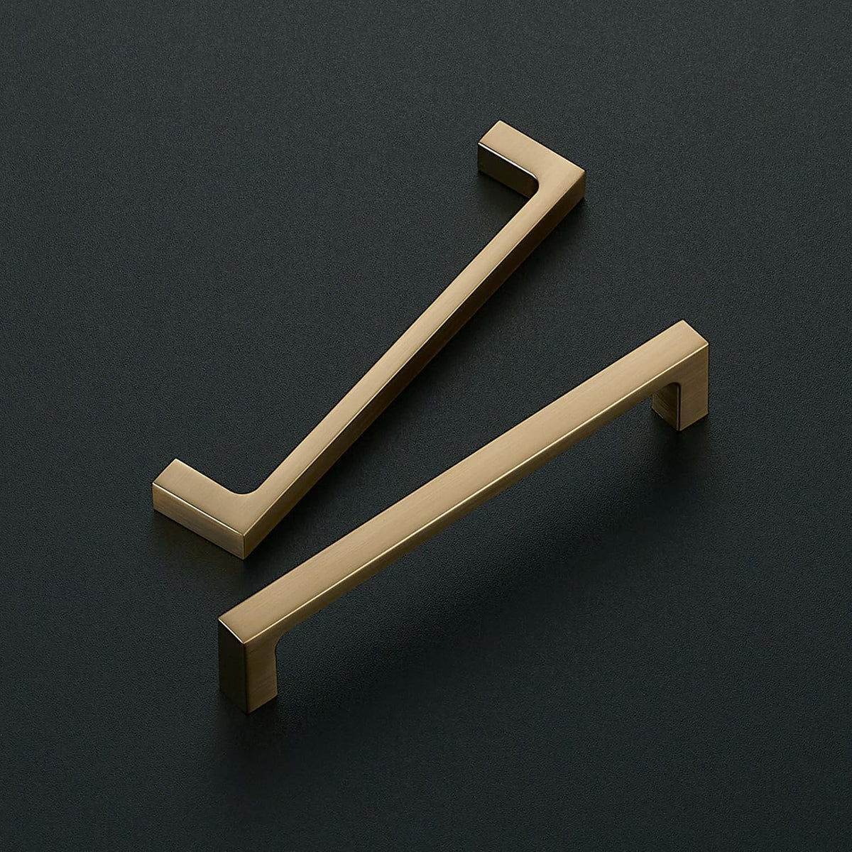 Ravinte 20 Pack Solid 5-Inch Champagne Bronze Cabinet Handles | Durable Kitchen Cabinet Pulls