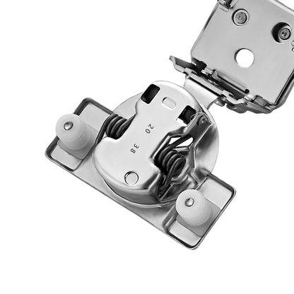 Ravinte 50-Pack 1-1/4 Inch Overlay Soft-Close Hinges – Satin Nickel