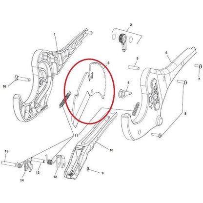 RIDGID RC-2375 Replacement Blade | X-CEL Quick Change for Fast Cutting