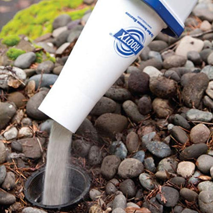 ROOTX 2 lb Jar with Funnel/Applicator – Foaming Root Control for Sewer Lines & Septic Systems