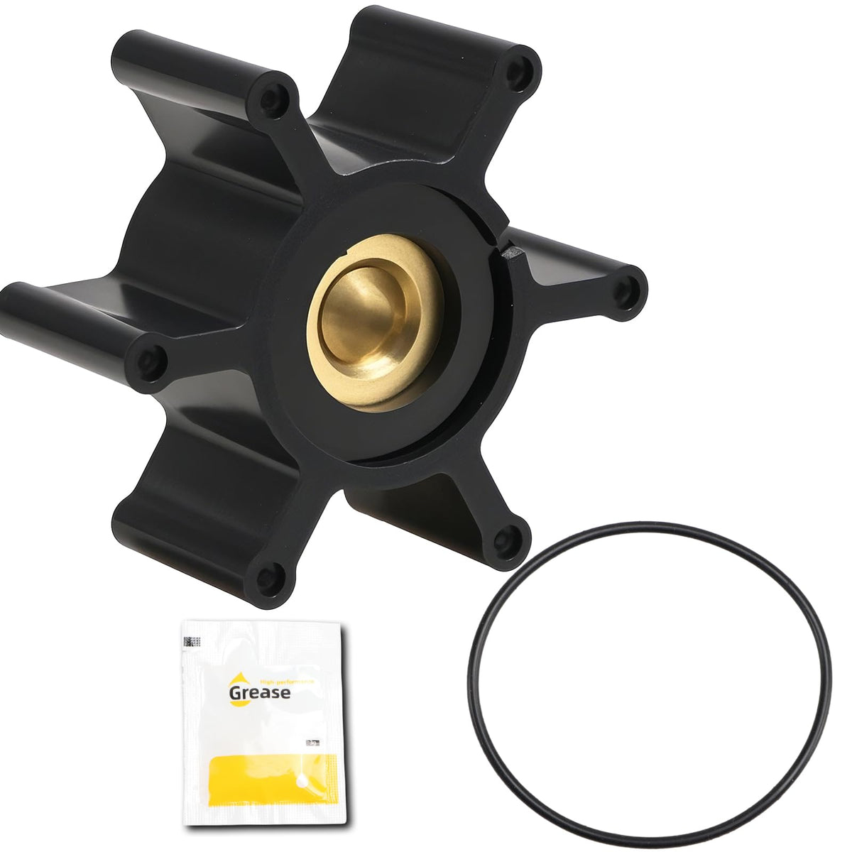 RUHUALIFE Upgraded Impeller with O-Ring Kit for Milwaukee M18 Transfer Pumps