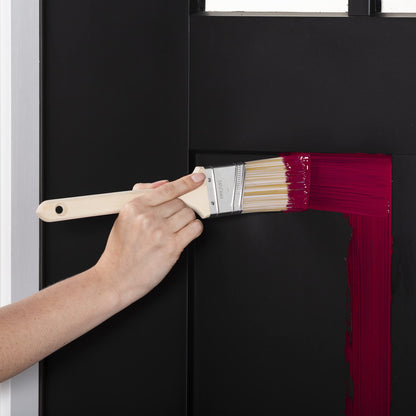 Rust-Oleum 369385 Advanced Dry Door & Trim Paint, Quart – Cranberry Satin