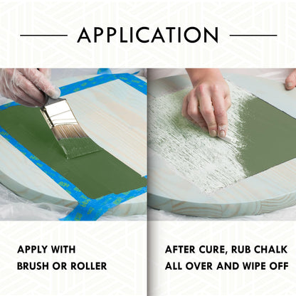 Rust-Oleum 206438 Chalkboard Brush-On Paint, 30 oz, Green – Create Writable Surfaces