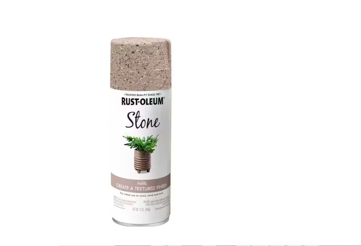 Rust-Oleum Stone Creations Spray Pebble – 12 oz Indoor Stone Finish