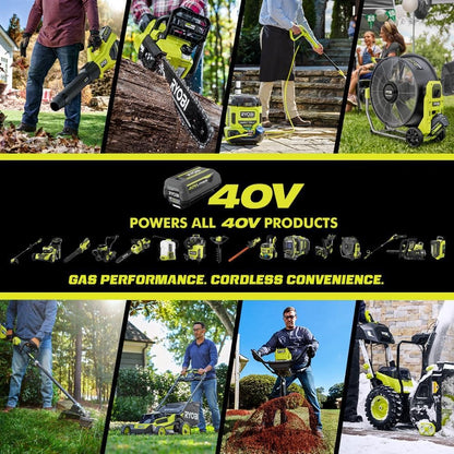 RYOBI 40V Lithium-Ion 4.0Ah Battery – High-Performance Outdoor Power