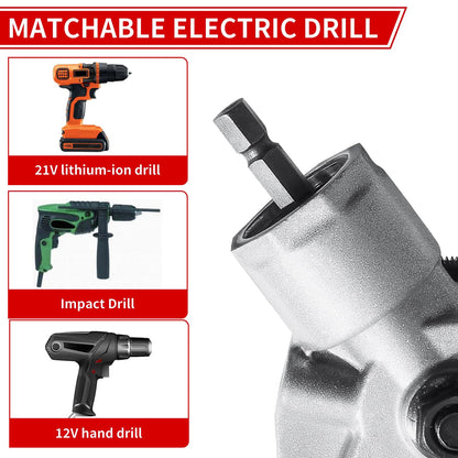 SauHandi Drill Cut Pro Metal Cutting Adapter – Upgraded Sheet Metal Cutter for Drill