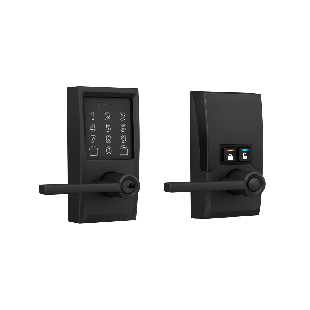 Schlage Encode Smart WiFi Lever Lock – Touchscreen Keyless Entry, App Control, Alexa & Google Home