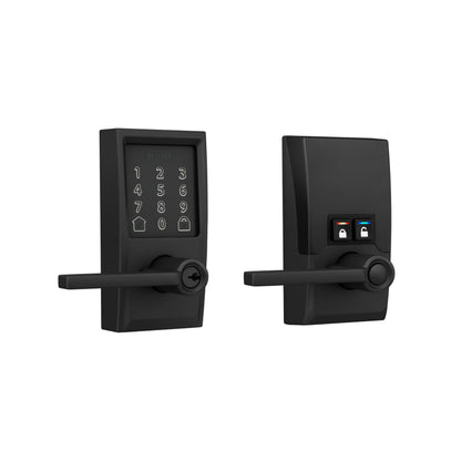 Schlage Encode Smart WiFi Lever Lock – Touchscreen Keyless Entry, App Control, Alexa & Google Home