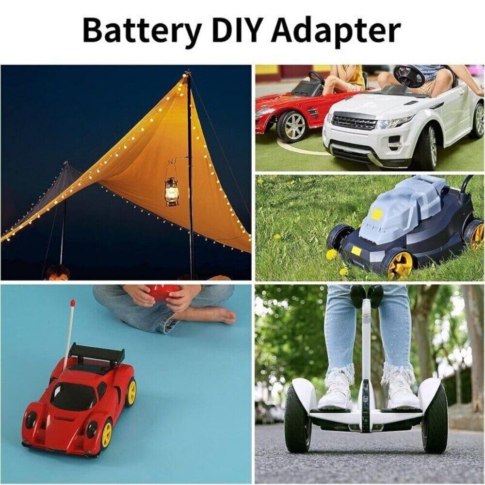 Sfablosm DC 18V to 12V Step-Down Converter — 10A Max, 120W for Ridgid 18V Battery