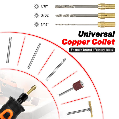 SHALL 508-Piece Rotary Tool Accessories Kit – Universal Bits for Sanding, Cutting, Grinding, Drilling and More