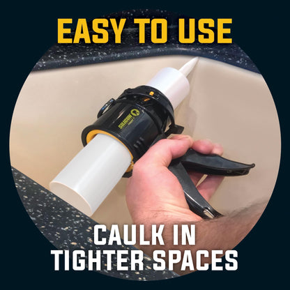 SILIGUN Gen-3 Compact Caulking Gun – No Drip, Patented Design, Lightweight ABS Frame