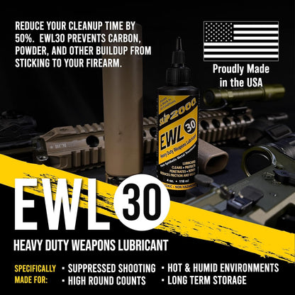 Slip2000 EWL-30 4oz — Extra-Thick Lubricant with Corrosion Protection (PTFE-Free)