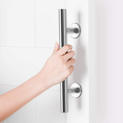 SMARTSTANDARD 12-Inch Barn Door Handles – Heavy-Duty Stainless Steel Two-Sided Pull