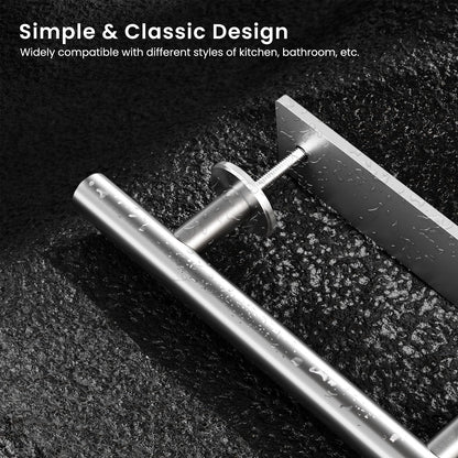 SMARTSTANDARD 12-Inch Barn Door Handles – Heavy-Duty Stainless Steel Two-Sided Pull