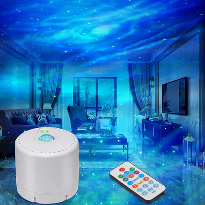 Sonhonron Star Projector – Galaxy LED Nebula Night Light with Remote, Timer & Sound Mode