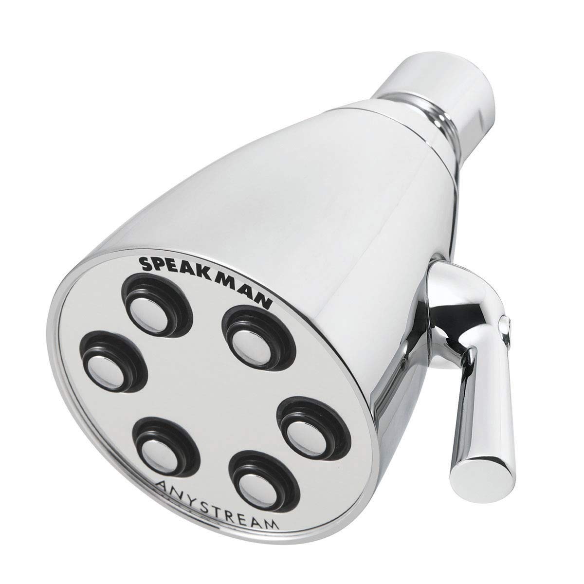 Speakman S-2252 Icon Anystream 6-Jet Shower Head | Solid Brass, 2.5 GPM, Polished Chrome