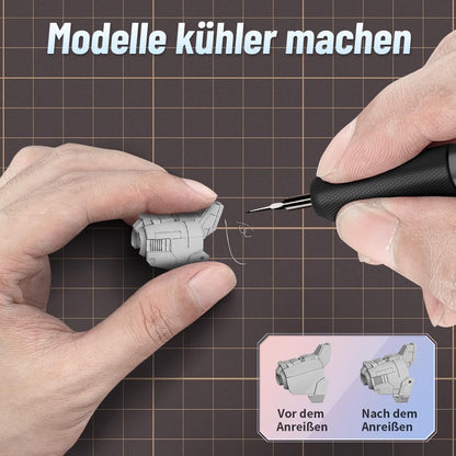 stedi Model Scriber Chisel – 0.15mm Tungsten Steel Blades for Scale Models