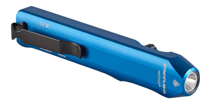 Streamlight Wedge: 1,000-Lumen USB-C EDC Flashlight — 300 Lumen Standard, IPX7, Blue