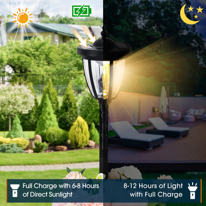 Sun-Ray Kambria 2-Piece Solar Lights with Posts, Planters & Wall Mounts
