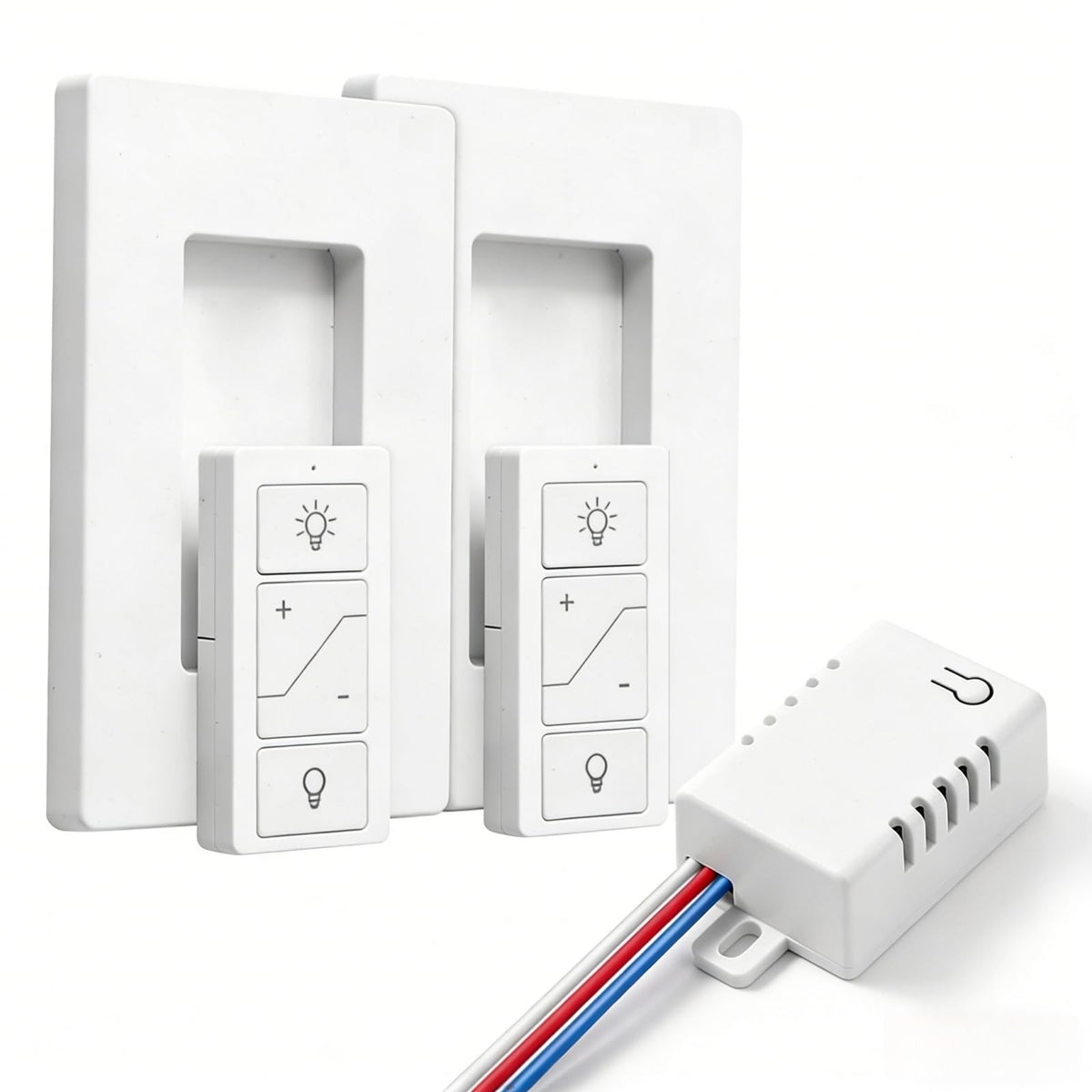 Sunmerit Wireless Dimmer Kit - 2 Remotes, 1 Receiver, Alexa Ready