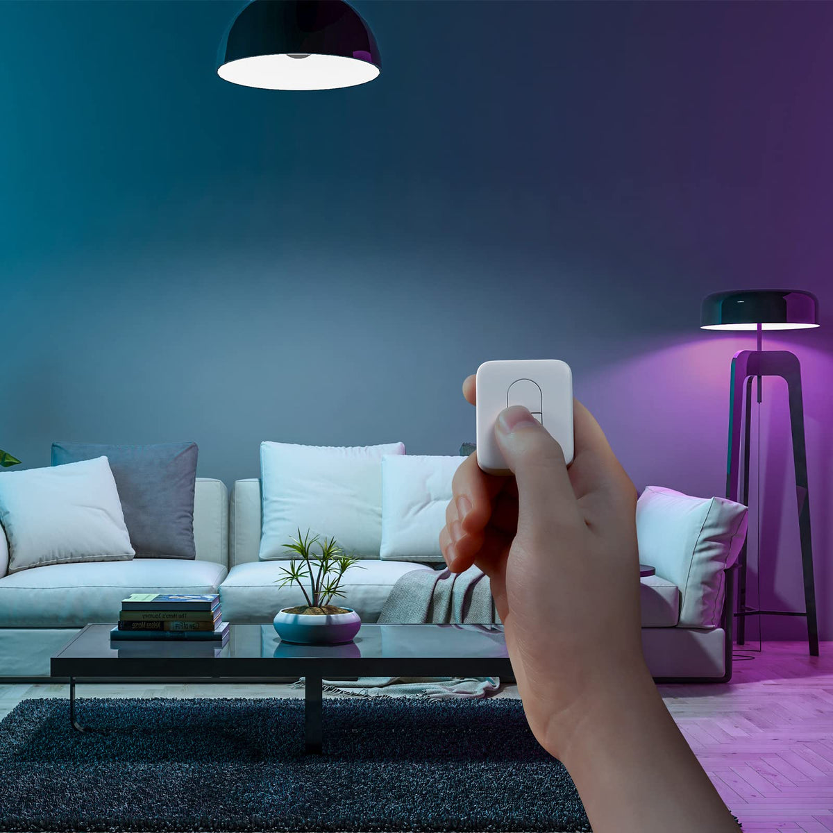 SwitchBot Remote One Touch Button – Easy Control for Bot, Curtain, Bulb & More (Bluetooth 5.0)