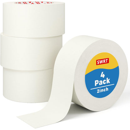 SWRT Masking Tape 2-Inch × 55 Yards (4 Rolls) – Strong Hold, Clean Removal