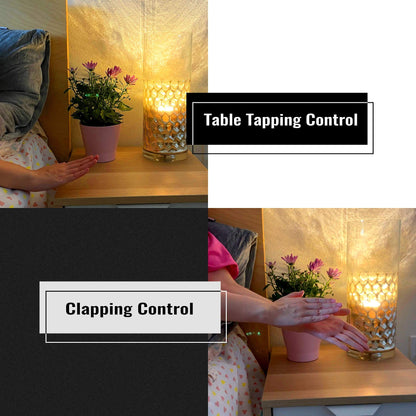 SYSAI 3 Claps Light Control Bulb – Sound Activated ON/OFF, The Clapper, Soft White 8W