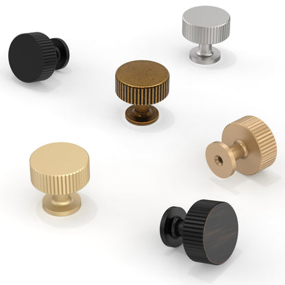 Talentedeco 10 Pack Brushed Gold Kitchen Cabinet Knobs & Drawer Pulls