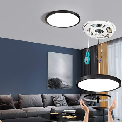TALOYA 12in Flush Mount LED Ceiling Light | 20W, 5 Color Temperatures
