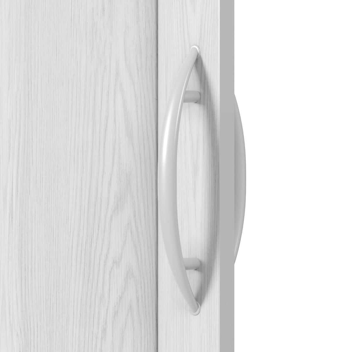 Techni Home 36-Inch Wide Premium Foldable Accordion Doors – Double Walled, White Oak