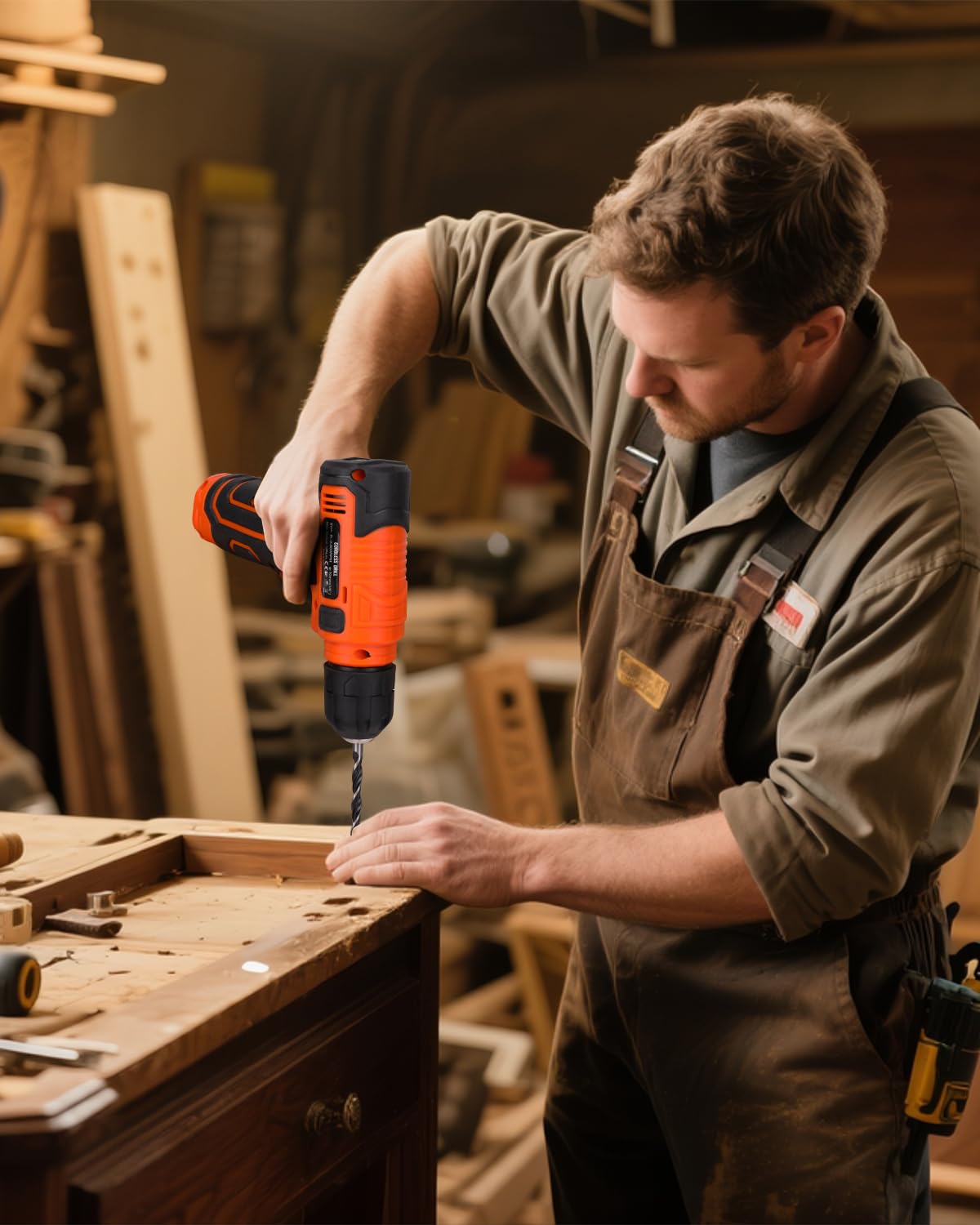 Thatool 139-Piece Tool Set with 8V Cordless Drill Driver in Case | Home DIY & Repairs