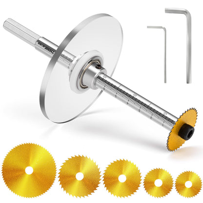 THINKWORK Inside PVC Pipe Cutter Set — Adjustable Depth Gauge, 5 Blades