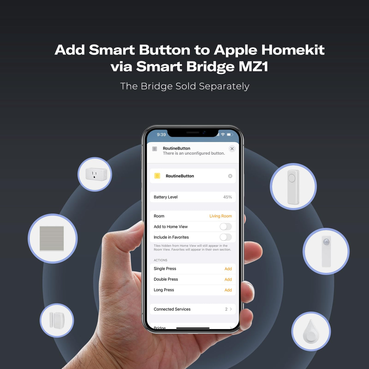 THIRDREALITY ZigBee Smart Button – 3-Way Remote for SmartThings, Hubitat, Home Assistant