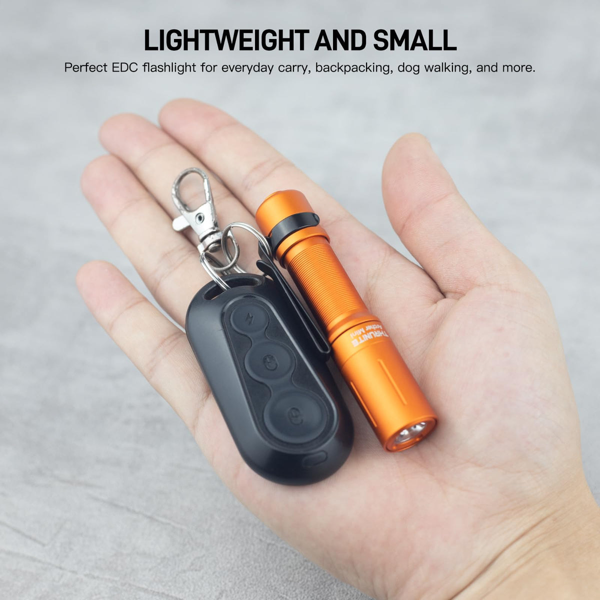 ThruNite Archer Mini EDC Flashlight – 405 Lumens USB-C Rechargeable, IPX8 Waterproof