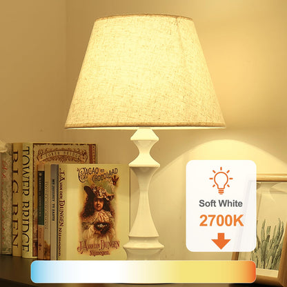 TJOY 12 Pack A19 LED Bulbs – 9W, 800LM, 2700K Soft White, E26 Base, UL Listed, 60W Equivalent