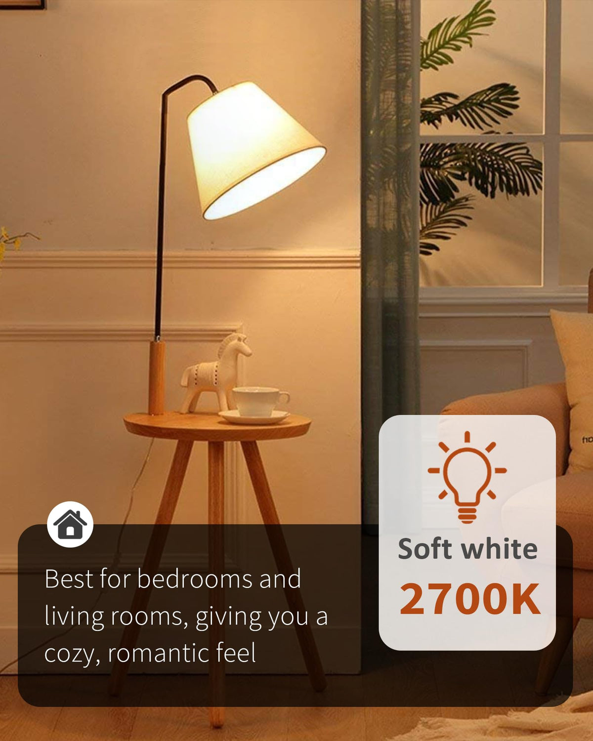 TJOY 12-Pack LED Bulbs – 100W Equivalent, 2700K Soft White, E26 Base, 1500 Lumens, Non-Dimmable