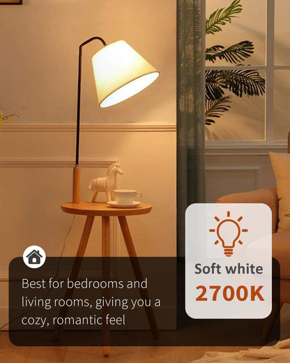 TJOY 12-Pack LED Bulbs – 100W Equivalent, 2700K Soft White, E26 Base, 1500 Lumens, Non-Dimmable