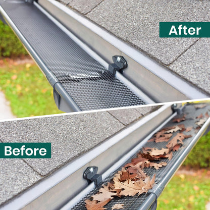 TrueYee 10.5FT Gutter Cleaning Brush with Adjustable Pole — No Ladder Needed