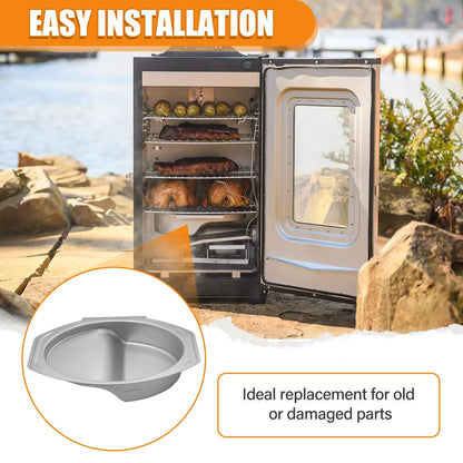 UHEGDRR Small Water Bowl Replacement for Masterbuilt 30-Inch Smoker